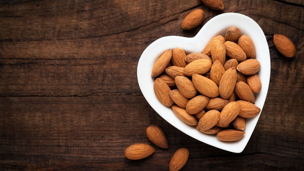  almonds,