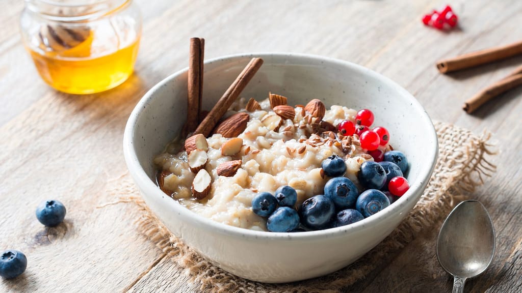 Fruits and Oatmeal