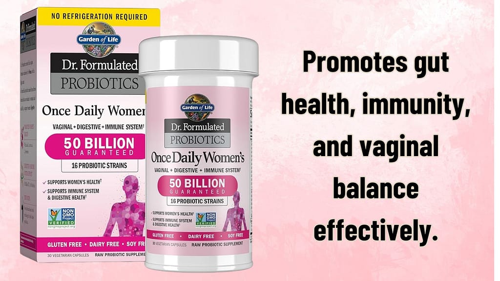 Garden of Life Dr. Formulated Probiotics for Women.