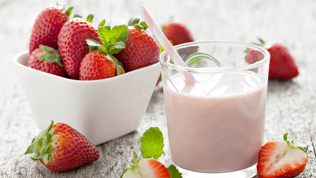 is strawberry milk good for you?
