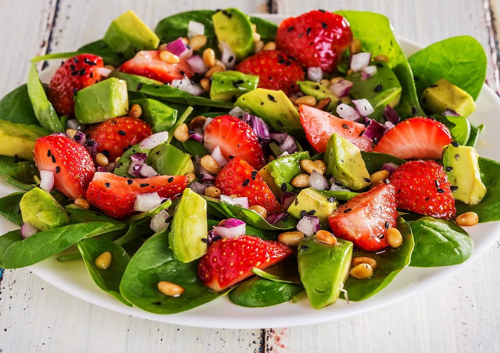 Spinach and Strawberry Salad